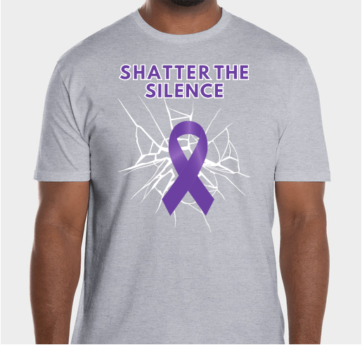 Shatter the Silence T-Shirt (Front)